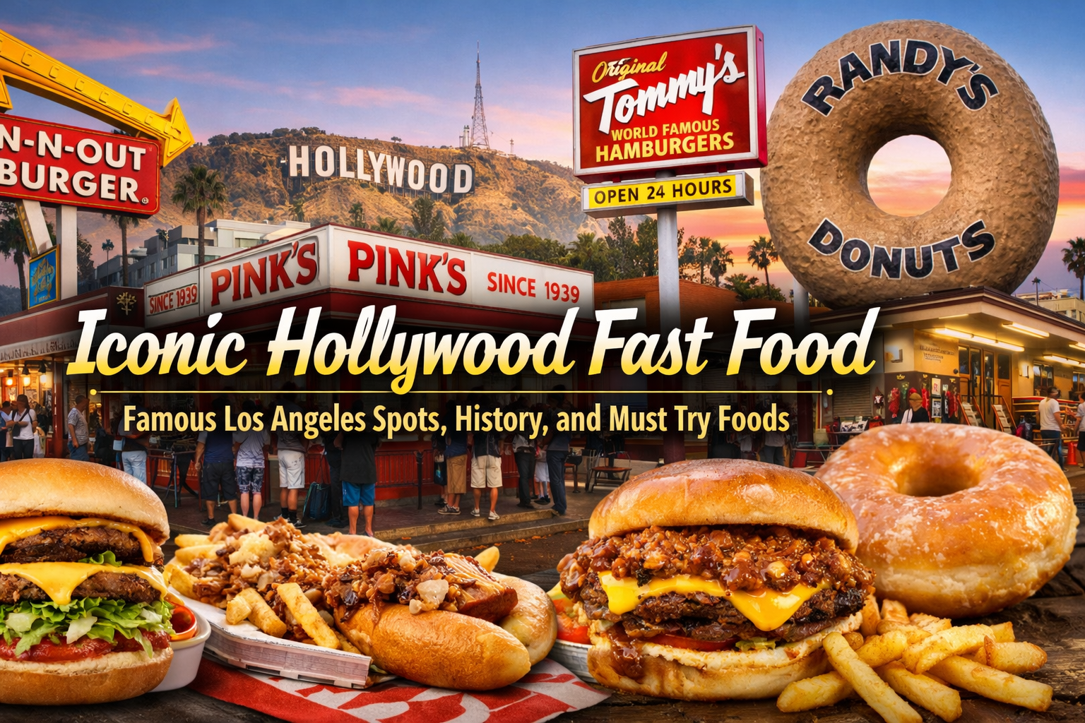 Iconic Hollywood Fast Food