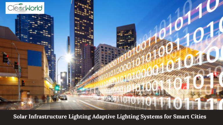 Solar Infrastructure Lighting Adaptive Lighting Systems for Smart Cities