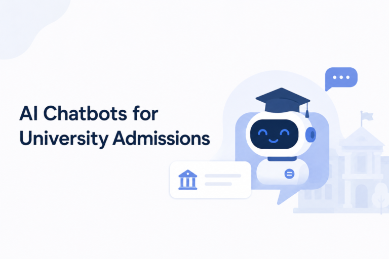 AI Chatbots for University Admissions: Automating Inquiries, Campus Tours & Application Follow-Ups
